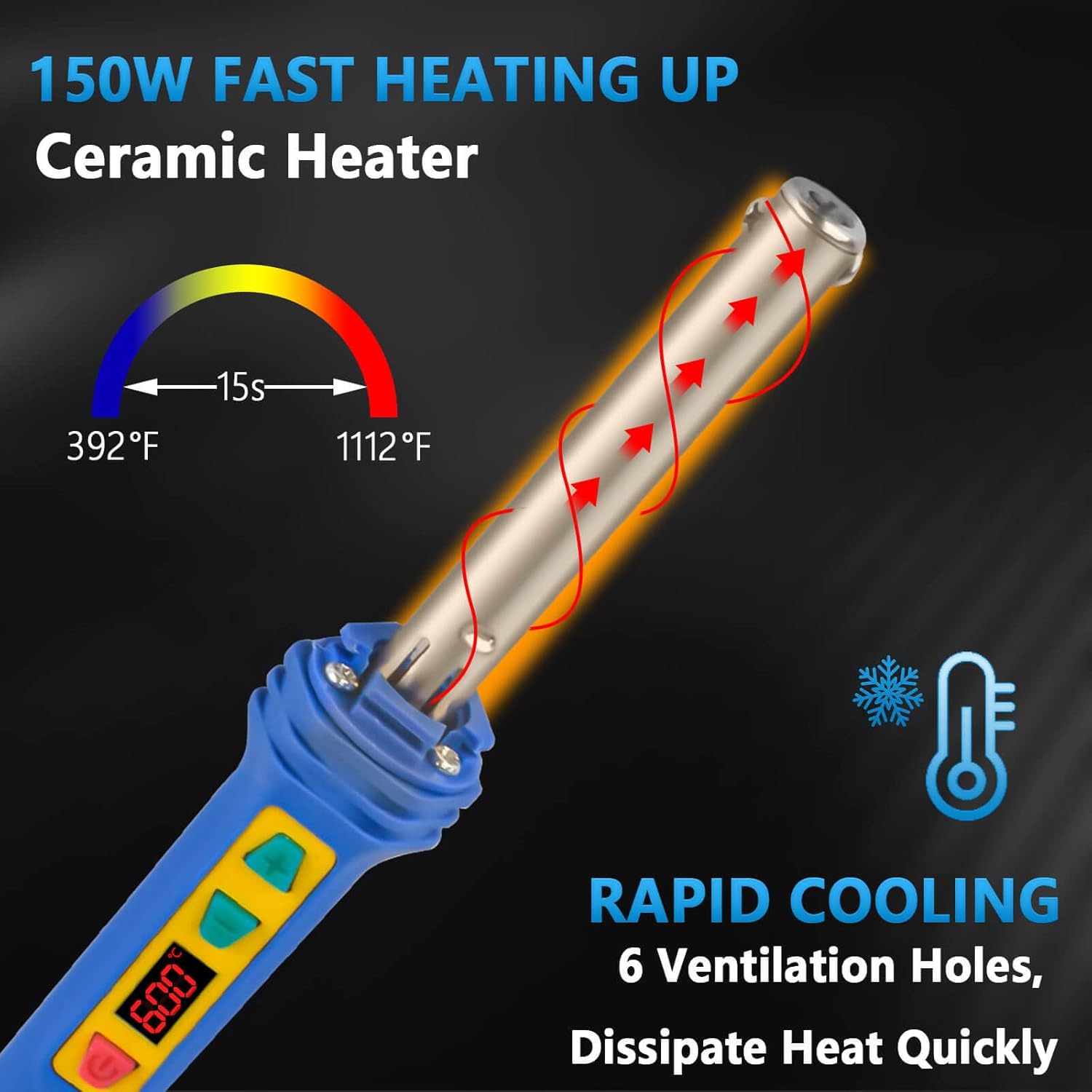 เครื่องเชื่อมพลาสติกแบบดิจิตอล - Soldering Iron Kit บทวิจารณ์และราคา