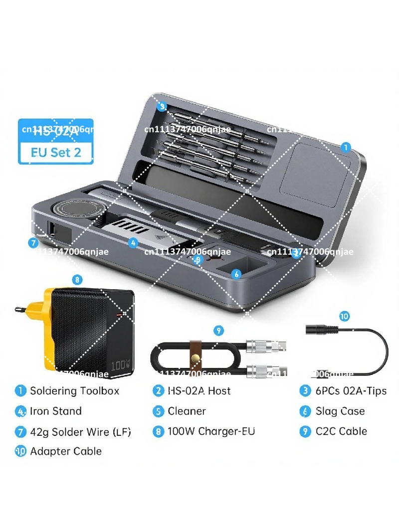 สถานีเชื่อมบัดกรีอัจฉริยะแบบพก - Soldering Iron Kit บทวิจารณ์และราคา