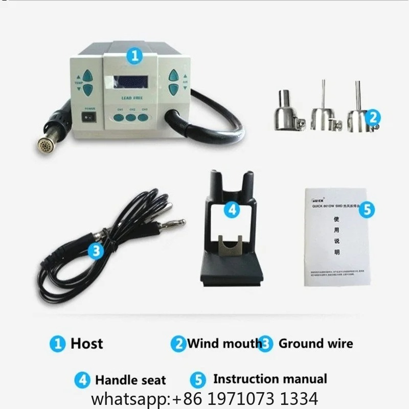เครื่องเป่าลมร้อน 220V รุ่น 86 - Hot Air Rework Station บทวิจารณ์และราคา