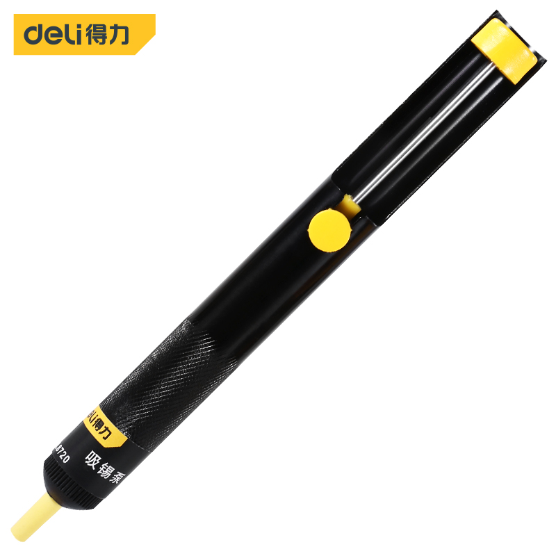 Deli ปั๊มดูดตะกั่วบัดกรีโลหะ,  - Desoldering Pump Solder บทวิจารณ์และราคา