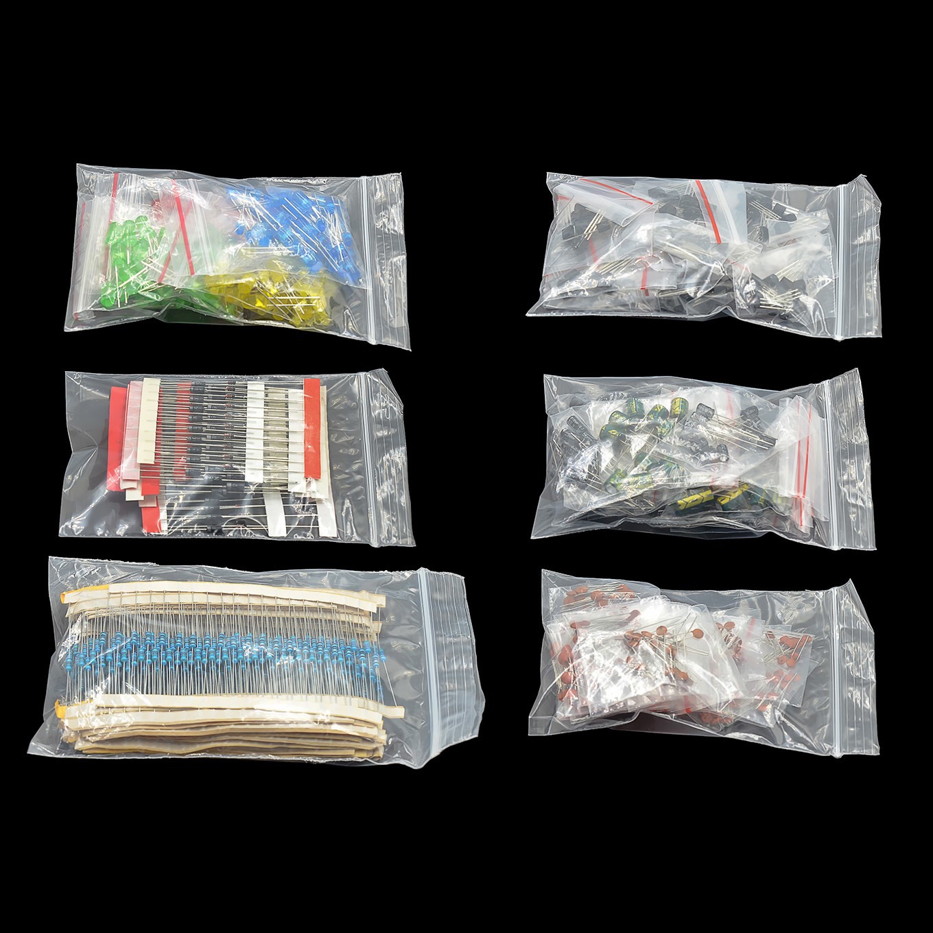ชิ้นส่วนอิเล็กทรอนิกส์ชุดตัวต้ - Diy Electronics Starter Kit บทวิจารณ์และราคา