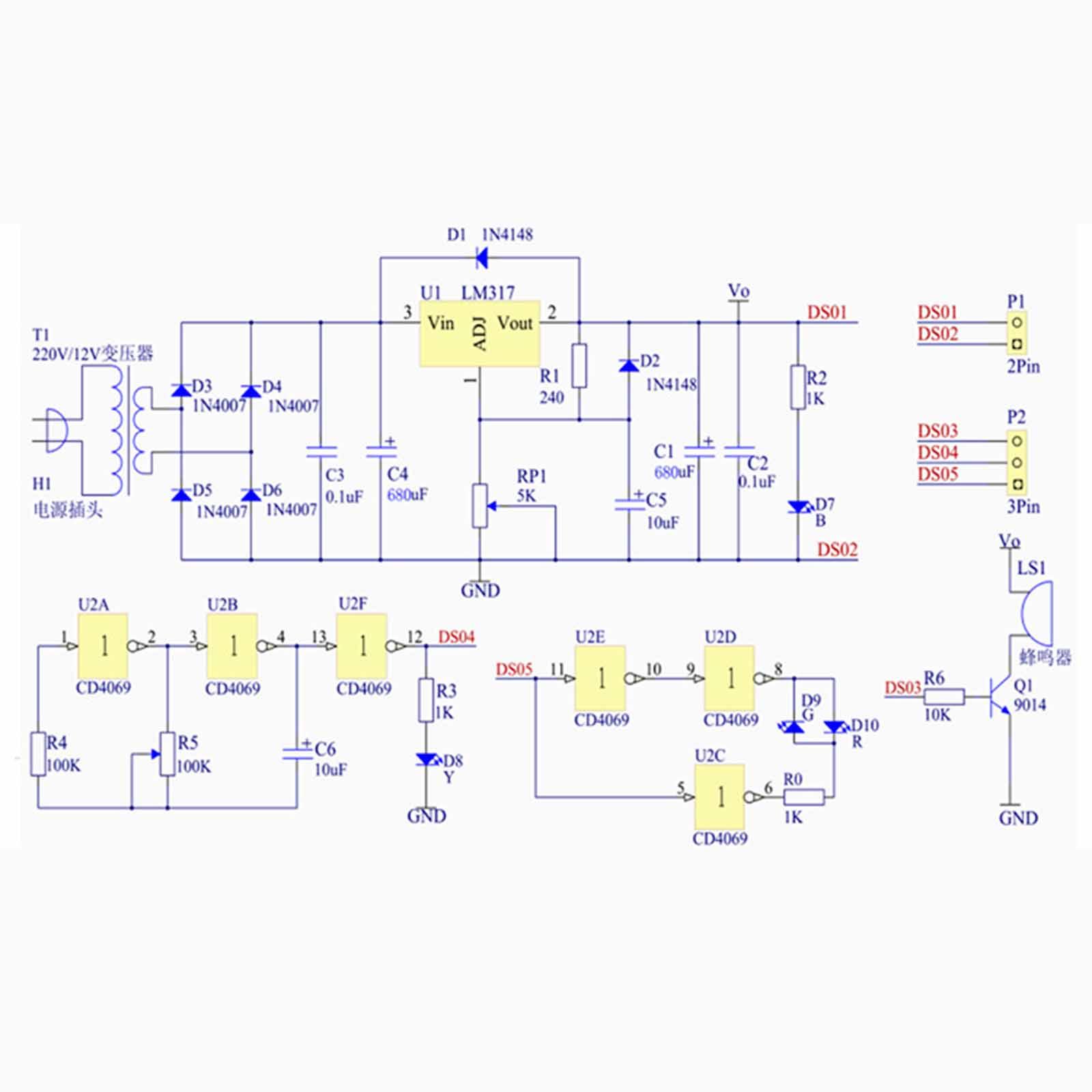 โมดูลจ่ายไฟ บอร์ดควบคุมแรงดันไ - Diy Electronics Course บทวิจารณ์และราคา