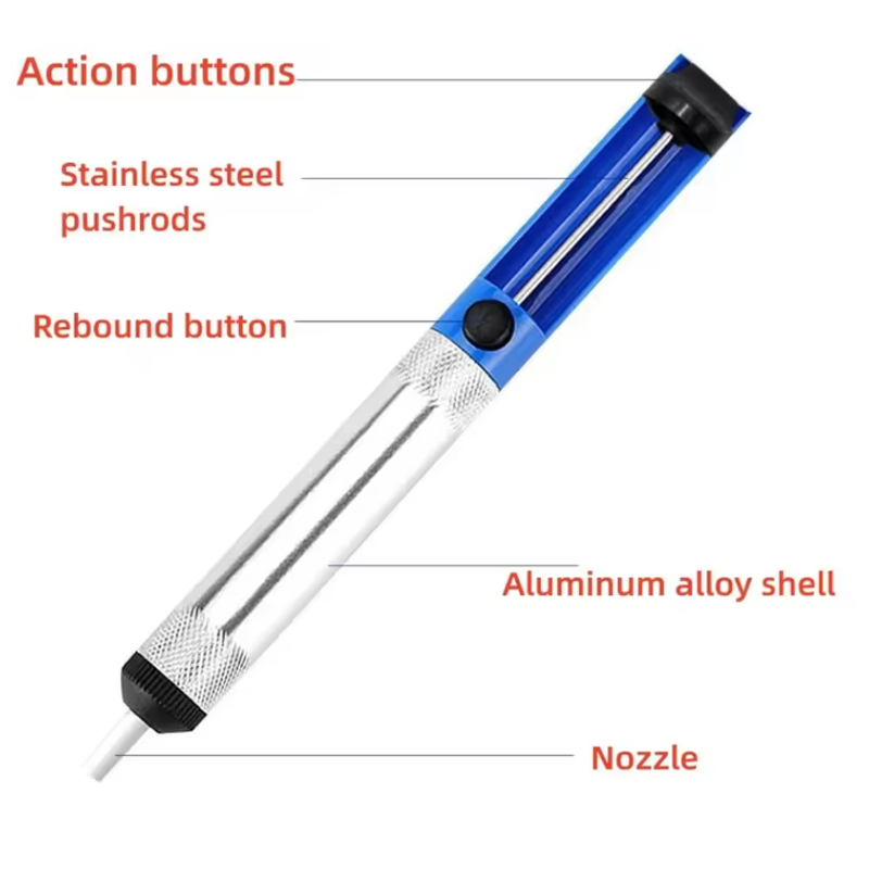 ปั๊มดูดตะกั่วอะลูมิเนียม ปากกา - Desoldering Pump Solder บทวิจารณ์และราคา