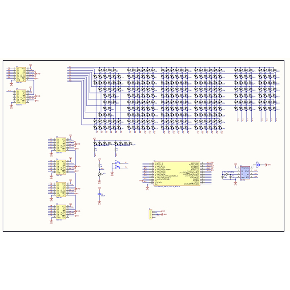 DIY Digital Dot Matrix นาฬิกาช - Diy Electronics Learning Kit บทวิจารณ์และราคา