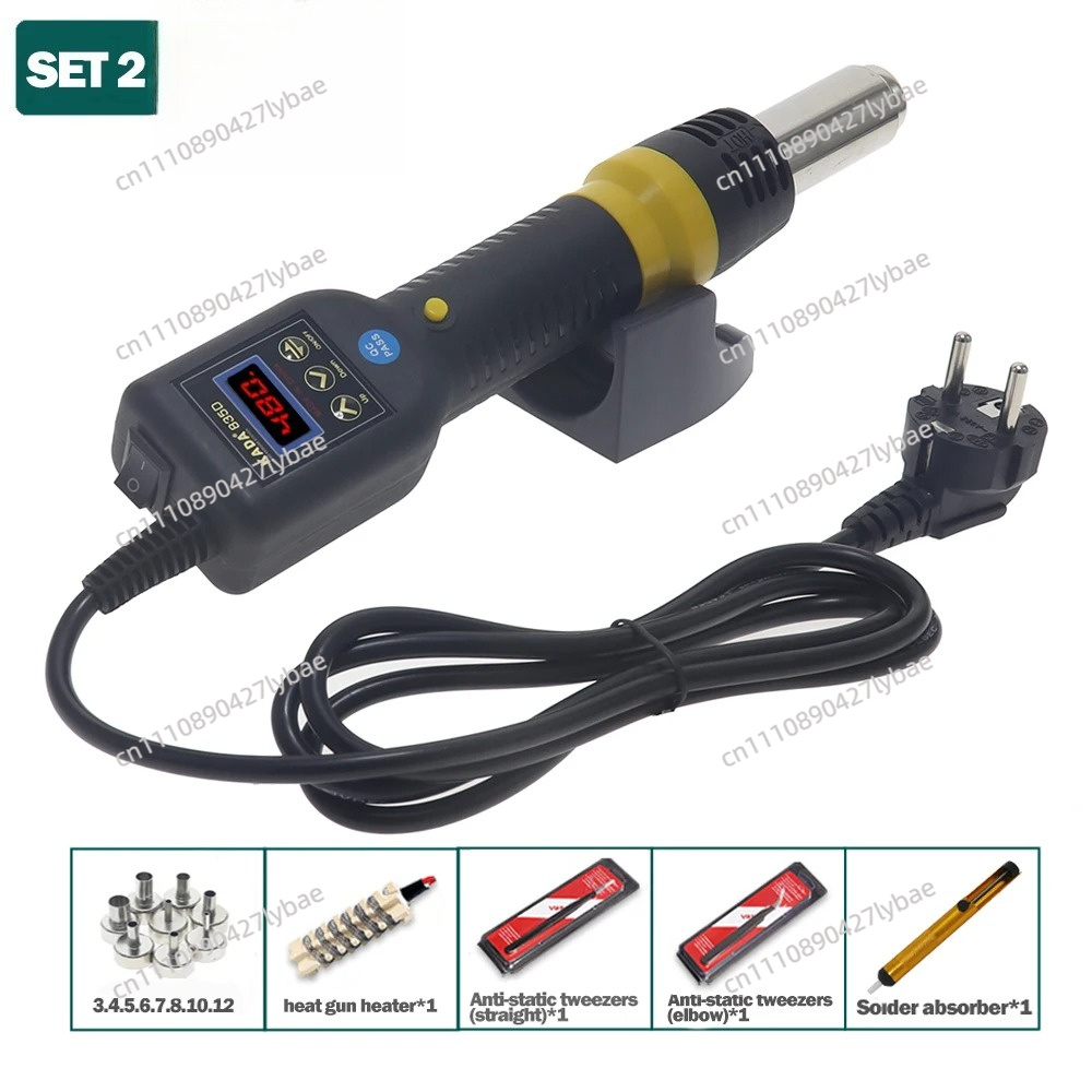 ปืนลมร้อน KADA 835D 8858i แบบพ - Hot Air Rework Station บทวิจารณ์และราคา