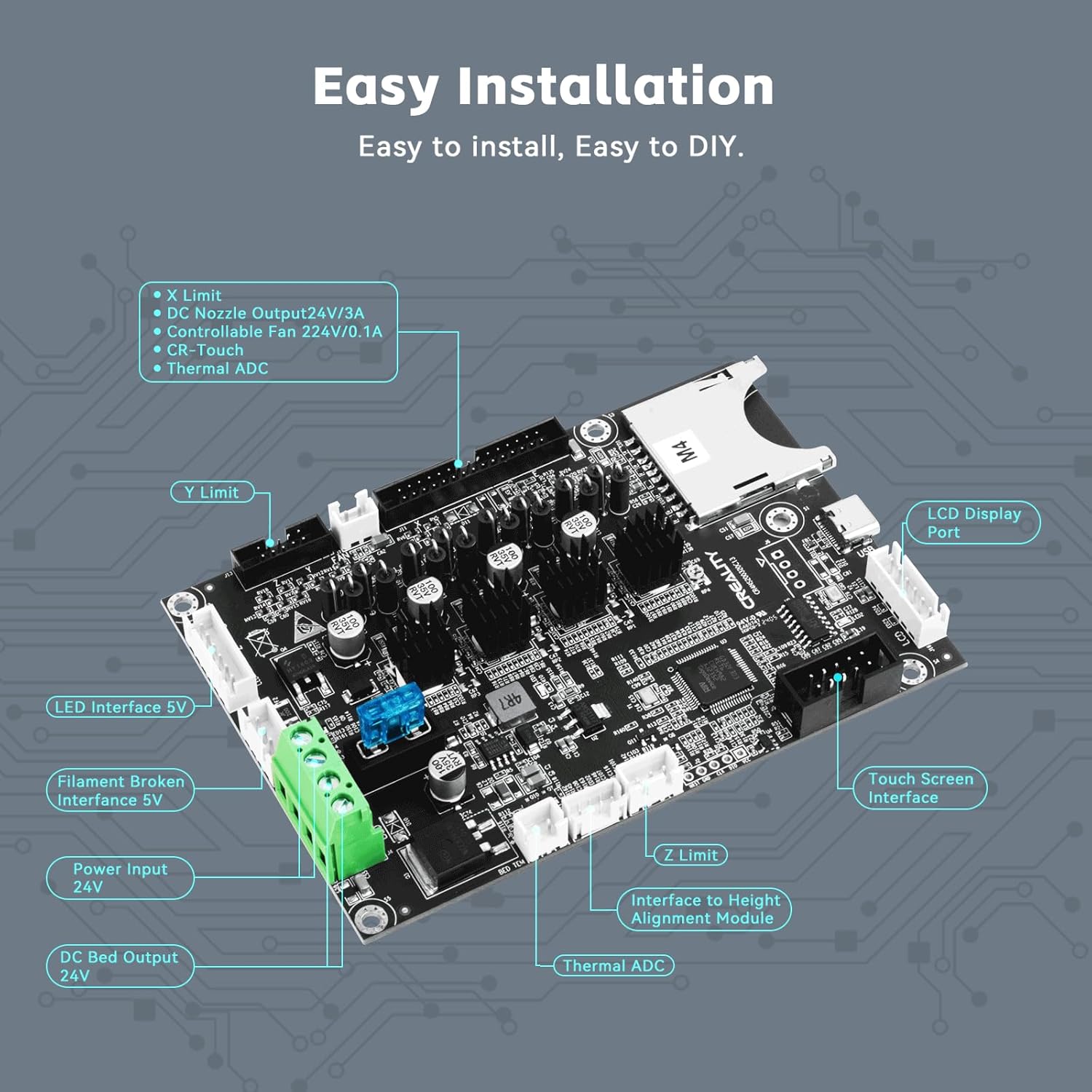 Creality ender 3 V3 SE เมนบอร์ - Creality Printer Ender 3 V3 บทวิจารณ์และราคา