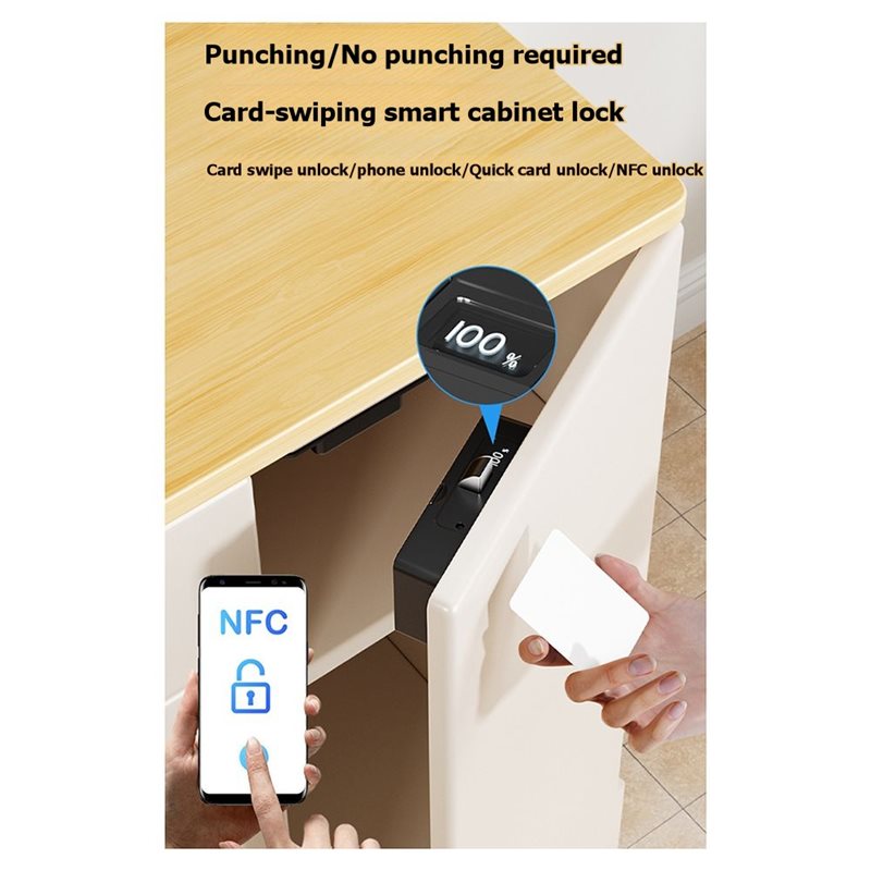 ล็อคประตูอิเล็กทรอนิกส์ NFC -  - Diy Electronics Cabinet บทวิจารณ์และราคา