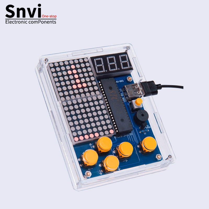 ชุดคิทเกมคอนโซลพิกเซล DIY Snvi - Diy Electronics Learning Kit บทวิจารณ์และราคา