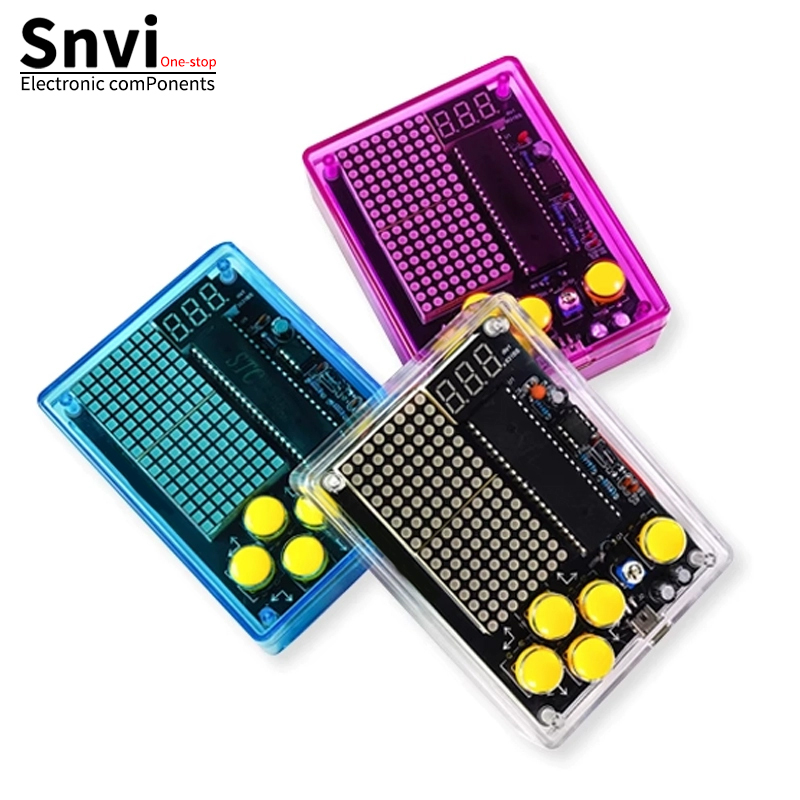 ชุดคิทเกมคอนโซลพิกเซล DIY Snvi - Diy Electronics Learning Kit บทวิจารณ์และราคา