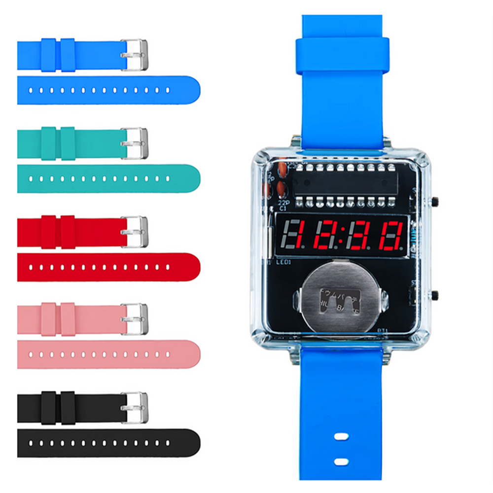 DIY นาฬิกาอิเล็กทรอนิกส์ชุด 0. - Diy Elektronik บทวิจารณ์และราคา