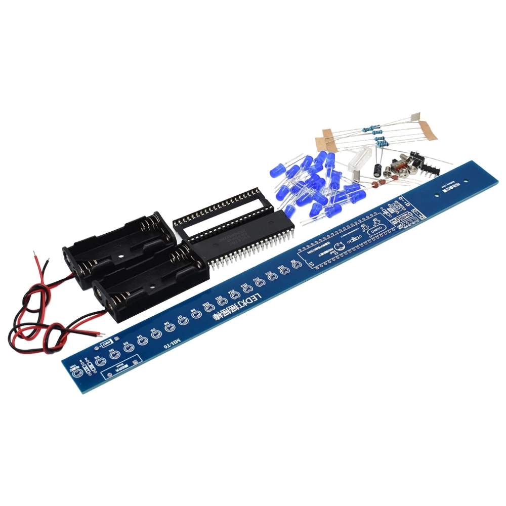 ชุดอุปกรณ์นาฬิกา LED DIY 2 ชิ้ - Diy Electronics Learning Kit บทวิจารณ์และราคา