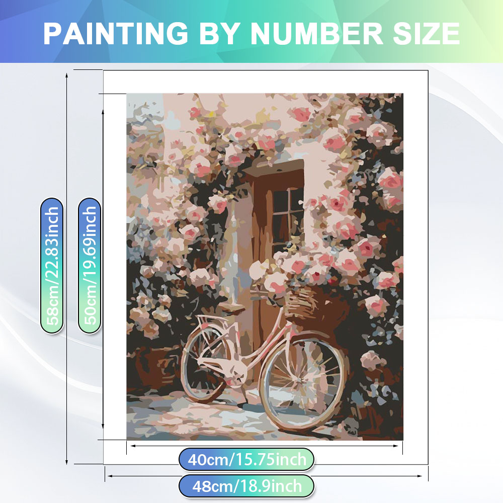 ชุดภาพวาดสีน้ำมันแบบระบายตามตั - Diy Elektronik บทวิจารณ์และราคา
